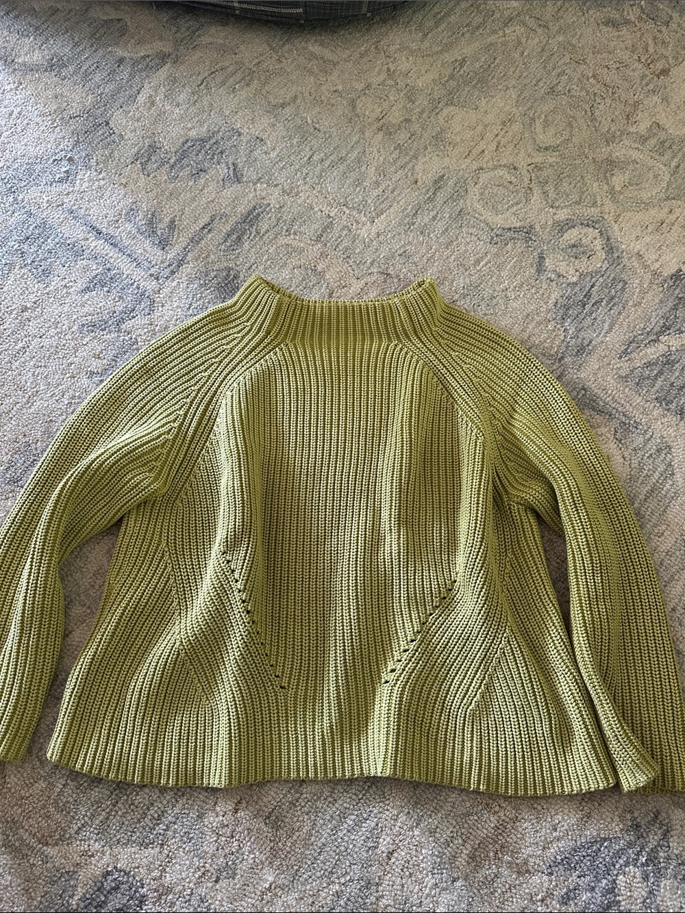 DEMYLEE New York Chunky Knit Mock Neck Sweater